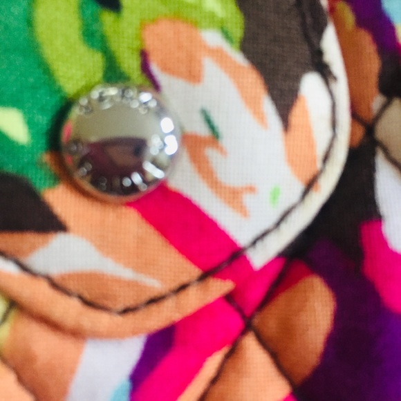Vera Bradley Quilted Satchel - Picture 8 of 9
